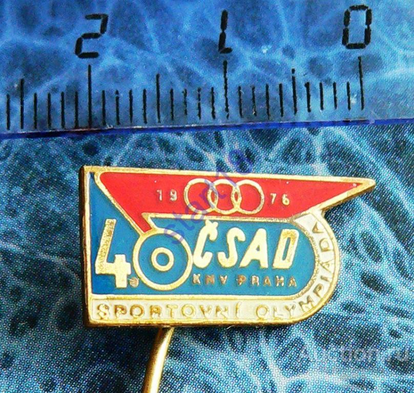 Спортивная олимпиада Прага ČSAD Чехословацкий автотранспорт 1976 тм #27 