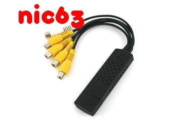 4-канальный DVR USB 2.0 Easycap видеозахват видео захват оцифровка