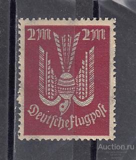 ГЕРМАНИЯ   Авиапочта  № 216  1922  Сост**