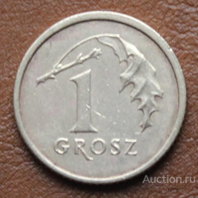 Польша 1 грош . 2000 г .