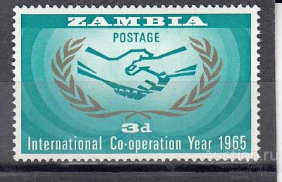 ZAMBIA  ЗАМБИЯ  Содружество № 20 1965  Сост**