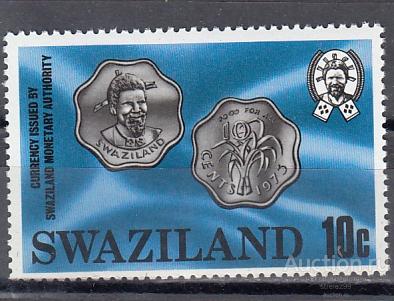 SWAZILAND  СВАЗИЛЕНД  Монеты  № 327  1979   Сост**
