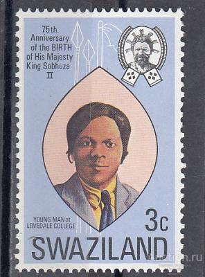 SWAZILAND  СВАЗИЛЕНД  Президент № 211   1974  Сост**