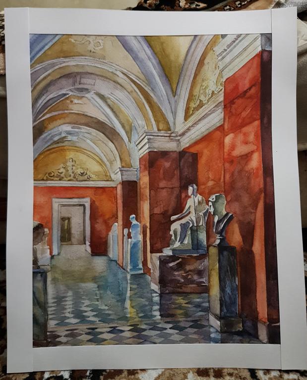 Можно ли рисовать в эрмитаже