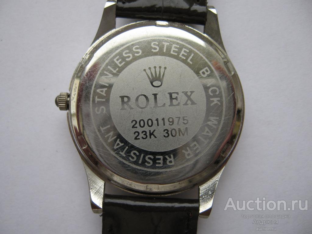 rolex oyster perpetual day date 23k 30m