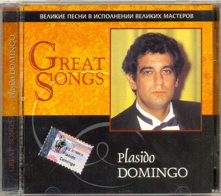 PLASIDO DOMINGO Great Songs 2003 лиц. Квадро-Диск ‎– GAL 006-02 как новый