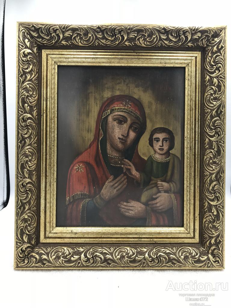 Икона Божия Матерь в раме