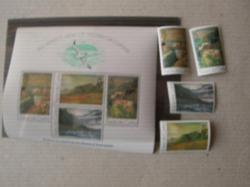 Тристан да кунья Картины с видами островов