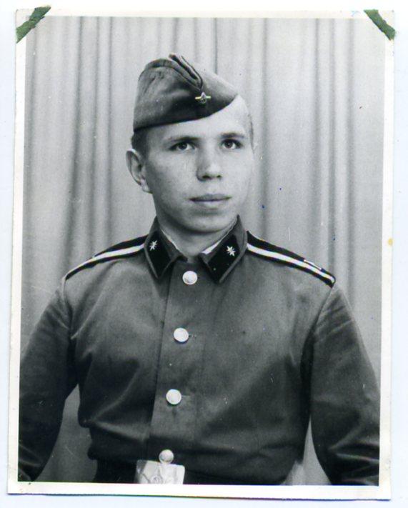 Советская Армия Военное училище курсант 1975 год 11,5 х 8,5 см