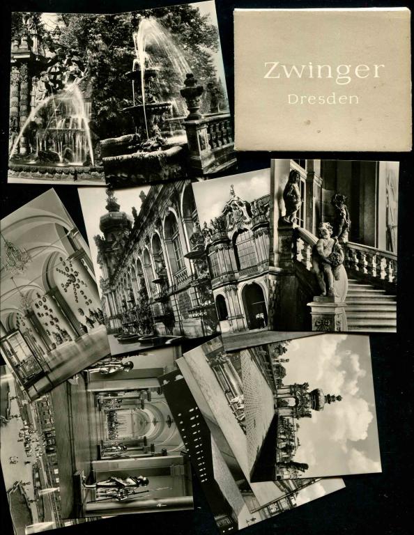 1 комплект Германия Цвингер Zwinger Dresden 12 фото