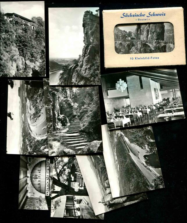1 комплект Саксонская Швейцария Бастай Bastei 10 фото