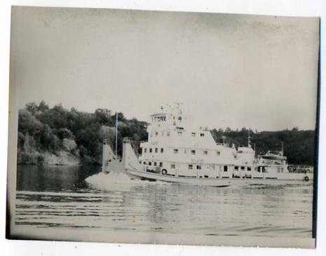 Речной флот речфлот теплоход 8,5 х 11,5 см