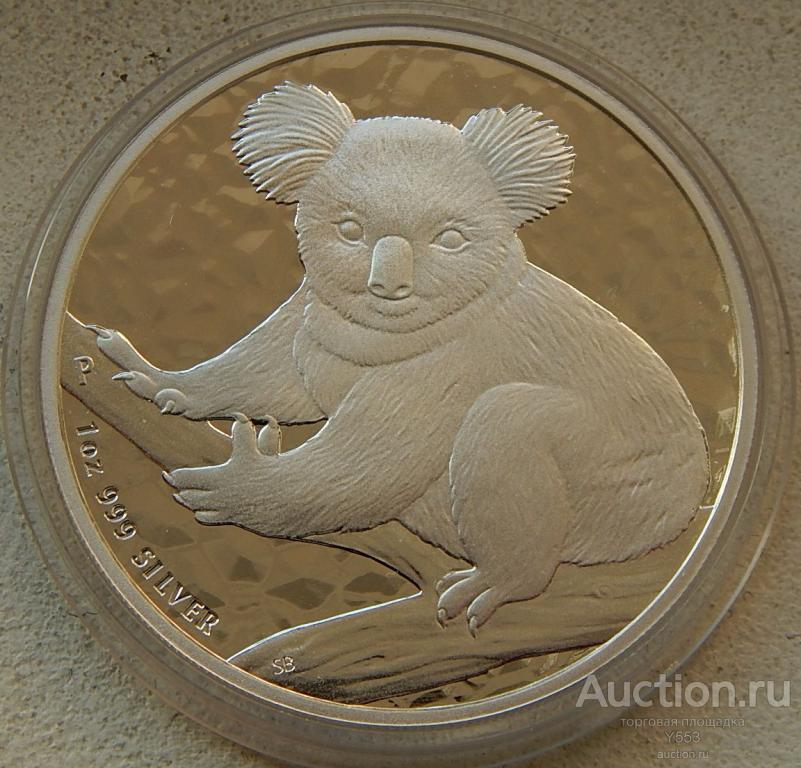 Австралия 1 доллар 2009 Австралийский коала (серебро)