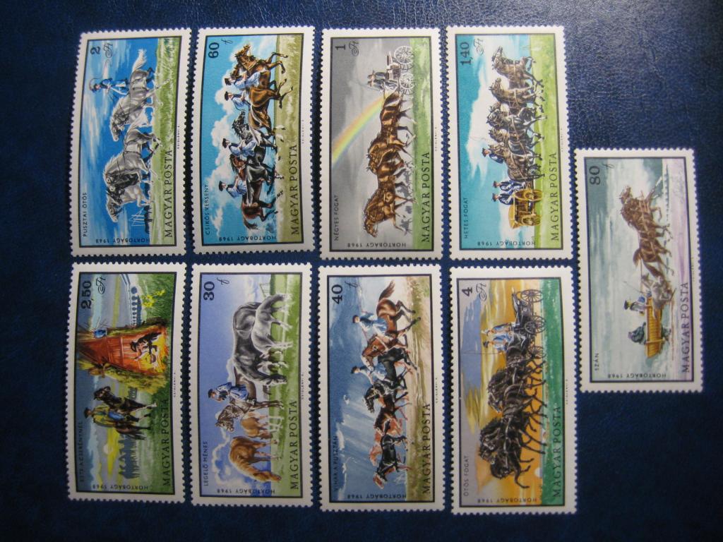 Марки. Венгрия. Фауна.Флора