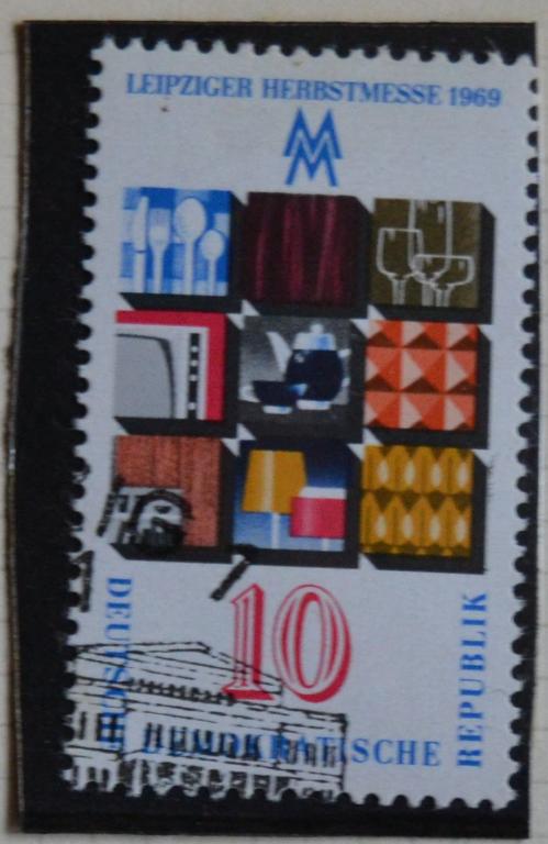 ГДР 1969 - Лейпцигская осенняя ярмарка. Домашний интерьер