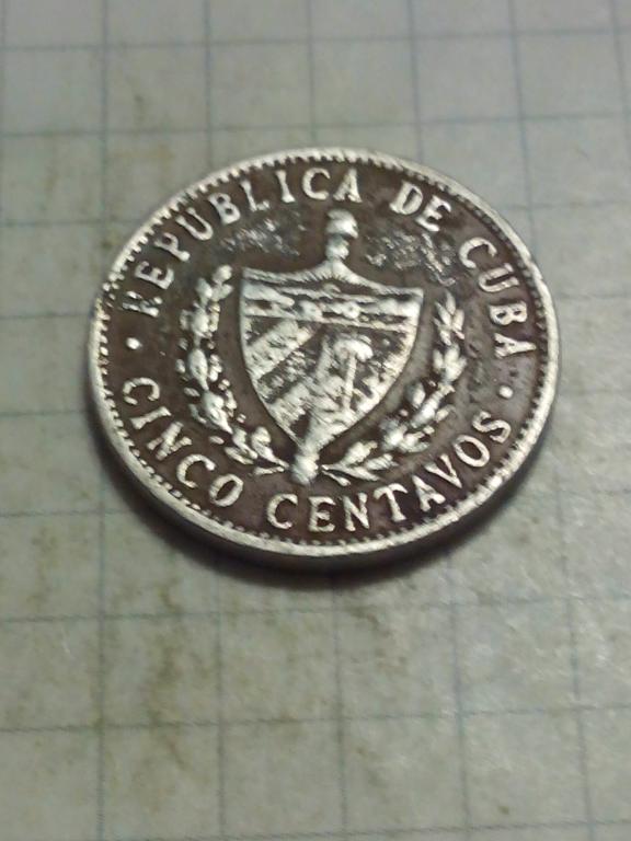 5 сентаво Куба 1966 год