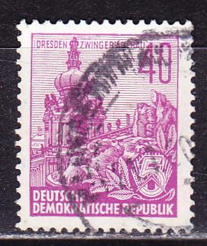 ГДР, гаш, 1957-58 г., стандарт, без ВЗ