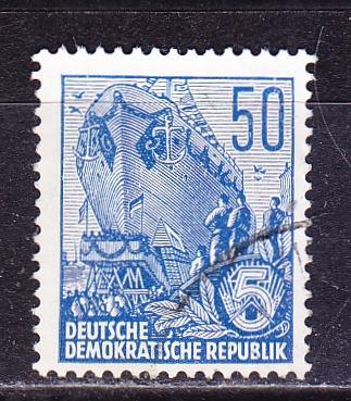 ГДР, гаш, 1957-58 г., стандарт, без ВЗ