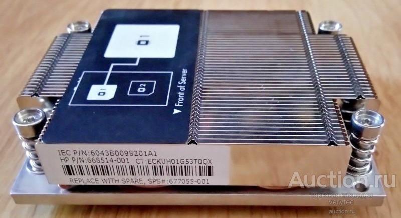 Система охлаждения HP 677055-001 DL160 Gen8 1P Heatsink