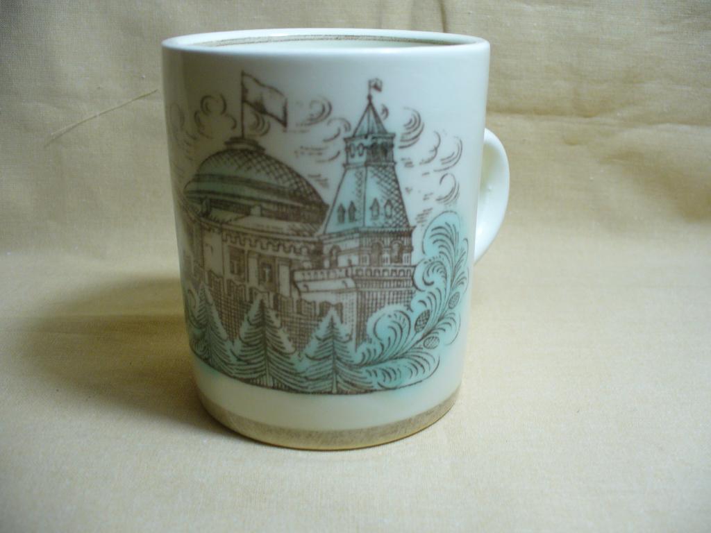 Кружка Башни кремля. 60 гг. Конаково.