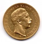 20 марок 1895г А ГЕРМАНСКАЯ ИМПЕРИЯ ЗОЛОТО 900 пробы 8гр АУКЦИОН ОТ 1 РУБЛЯ_ЕСТЬ ЕЩЕ!