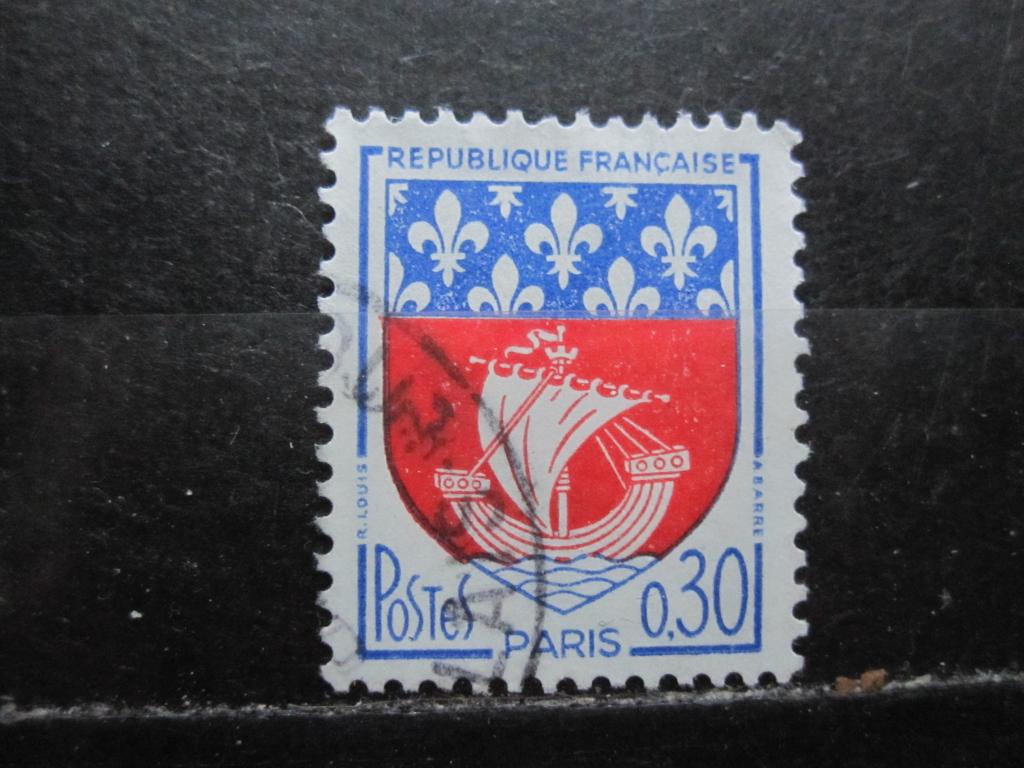 Франция серия "Гербы",  г. Париж