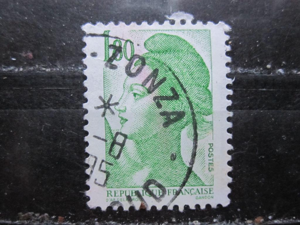 Франция Стандартная марка "Свобода"