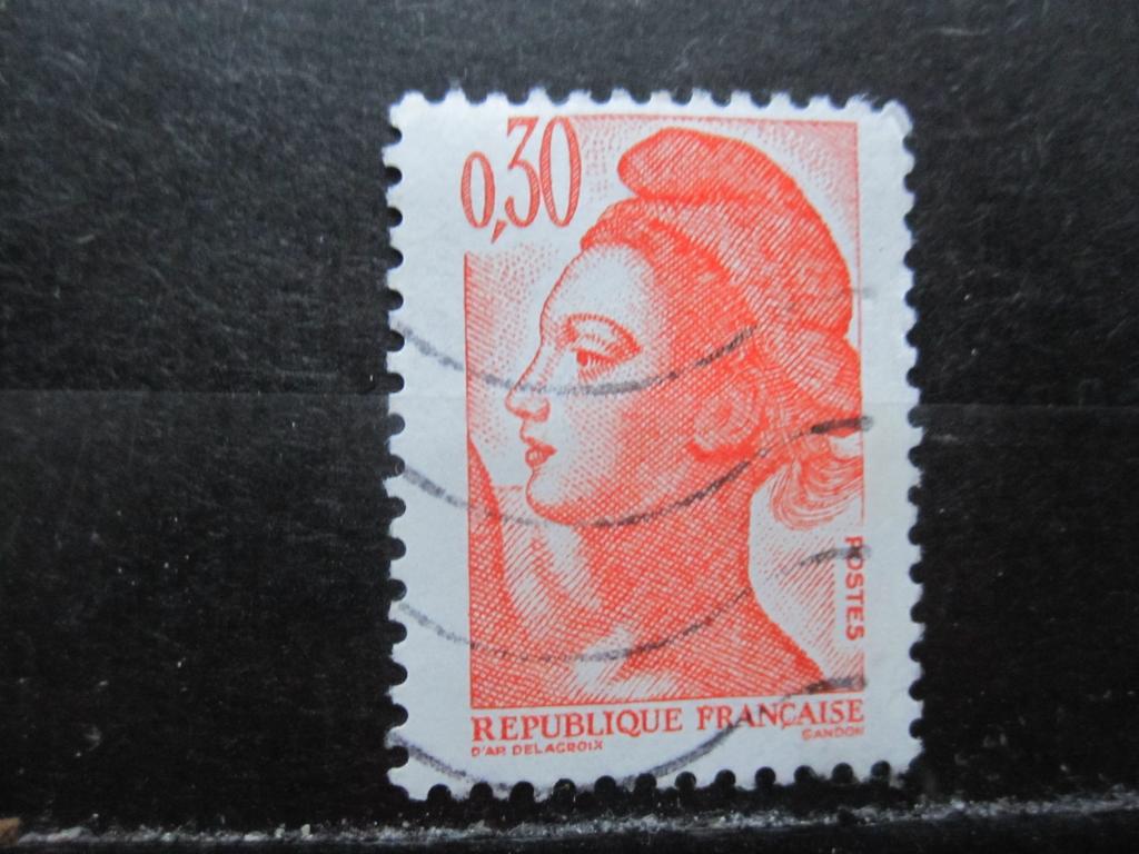 Франция Стандартная марка "Свобода"