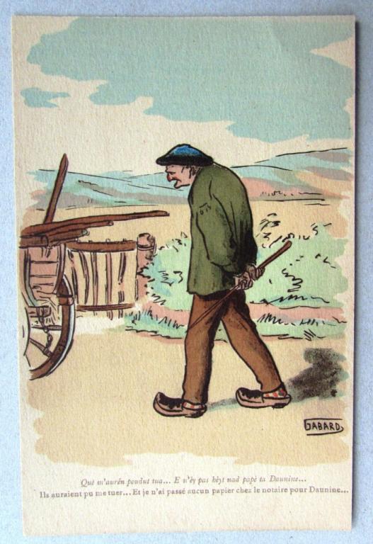 Пожилой мужчина в пути Франция