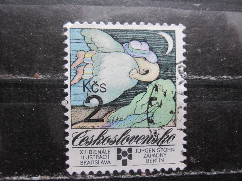 Чехословакия серия "12 -ая Международная биеннале иллюстрации в Братиславе" Юрген Спон