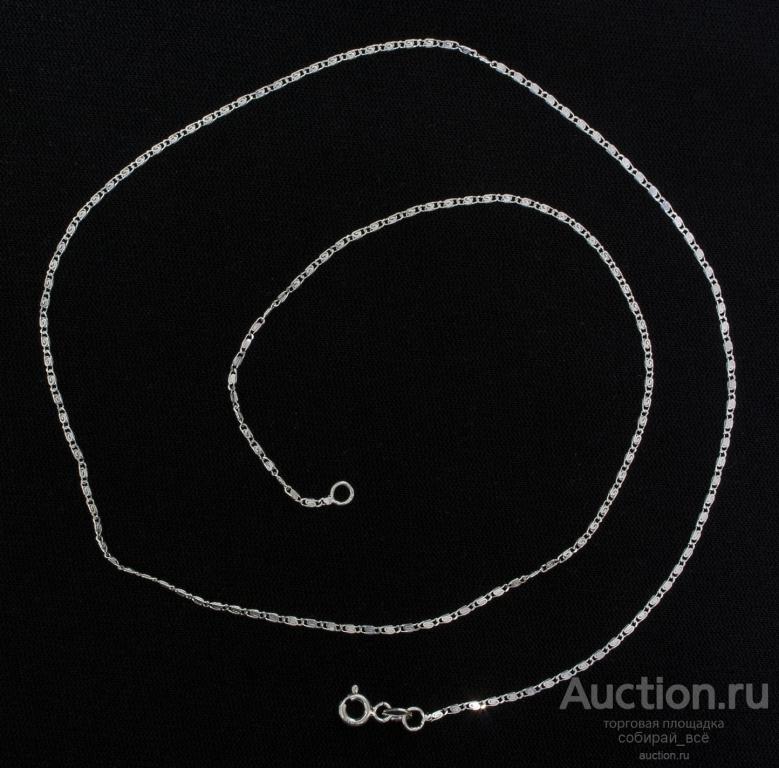Цепочка, серебро,  925 пр, вес 2 гр, длина 49 см, плетение Улитка