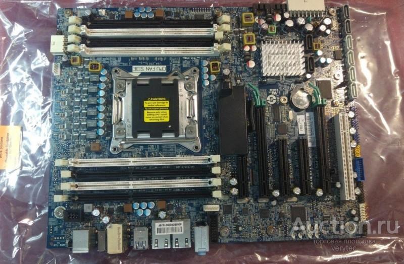 Материнская плата HP 619559-601 Z620 Workstation LGA2011 Motherboard