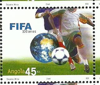 Ангола 2004 Футбол 100 лет ФИФА