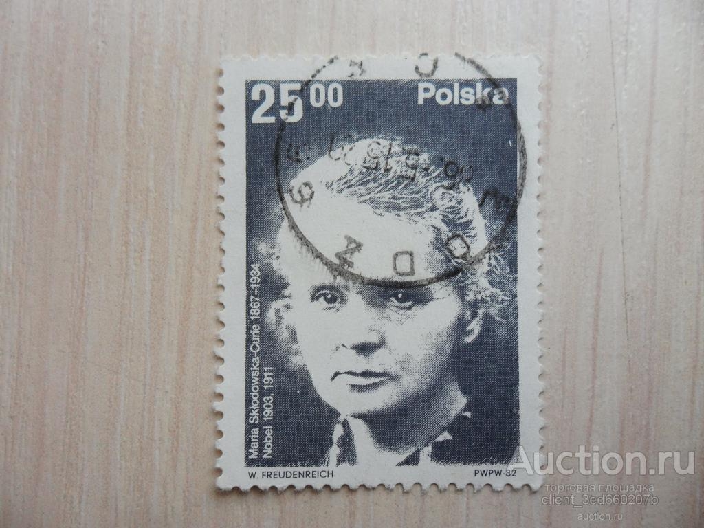 МАРКА  ПОЛЬШИ  1982г