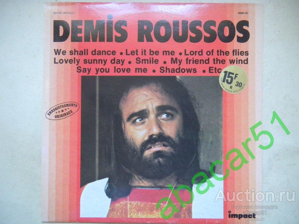 DEMIS ROUSSOS Demis Roussos FRANCE. IMPACT 1974 год LP Compilation EX/EX+.