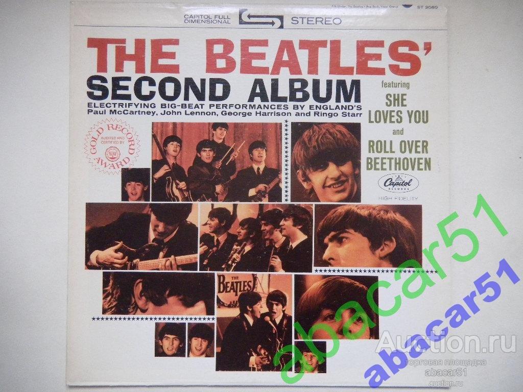 THE BEATLES Second Album USA. CAPITOL 1964 / 1976 год LP* Reissue!!! EX/EX.