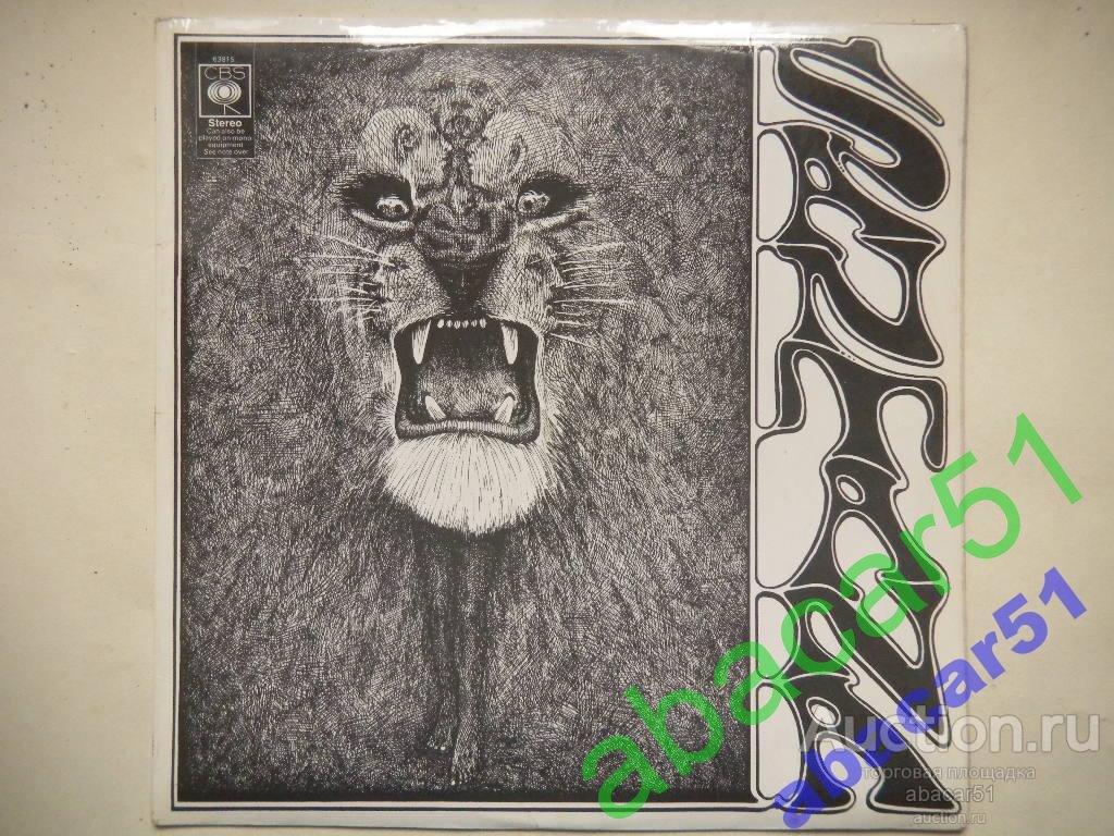 SANTANA Santana UK. CBS 1969 год LP ORIGINAL EX/EX-.