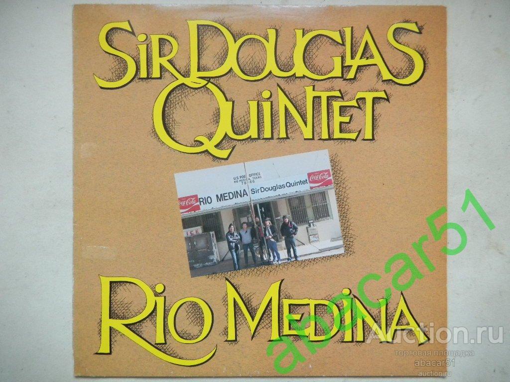 SIR DOUGLAS QUINTET Rio Medina SWEDEN. SONET 1984 год LP EX/EX.