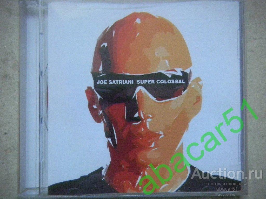 JOE SATRIANI Super Colossal RUSSIA. EPIC /SONY BMG 2006 год CD UnOfficial.