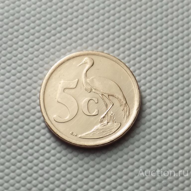 ЮАР 5 центов 2009 года (5233х)