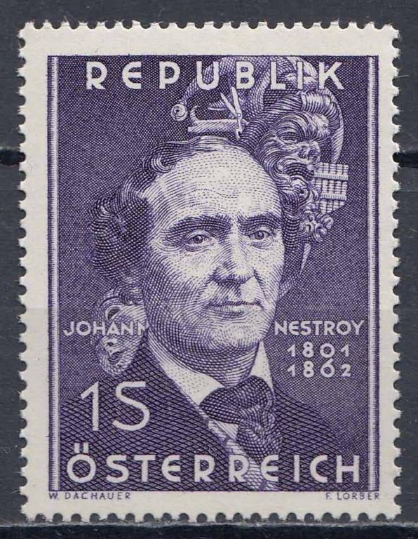 Австрия, 1962, Музыка, Опера, Нестрой