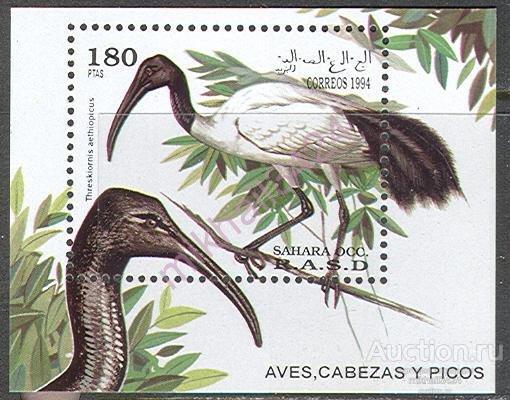 1748 Фауна Птицы 1994 Сахара Фронт Полисарио Блок **
