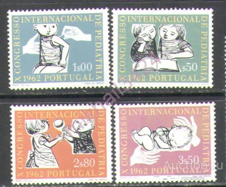 С0764 Медицина Педиатрия Дети 1962 Португалия 4м п/с ** 12МЕ