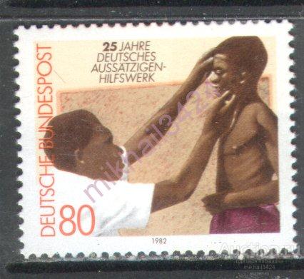 Ф0530 Медицина Врачи 1982 ФРГ Западная Германия 1м п/с **