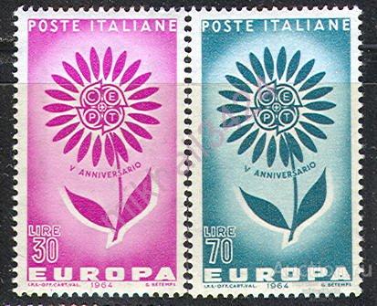 Р2181 ✅ Европа СЕПТ Europa CEPT Омнибус 1964 Италия 2м п/с **