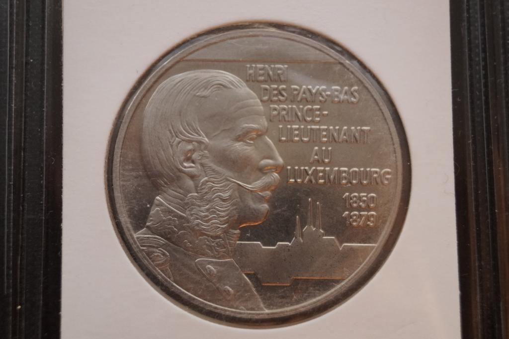 5 евро 1996 Люксембург принц Генрих