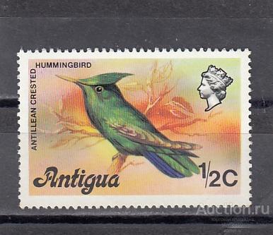ANTIGUA  АНТИГУА   Птицы № 399  1976 Сост**