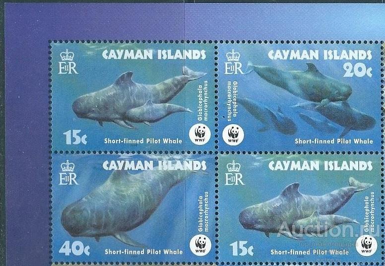 Каймановы о-ва 2003 WWF пс сц MNH
