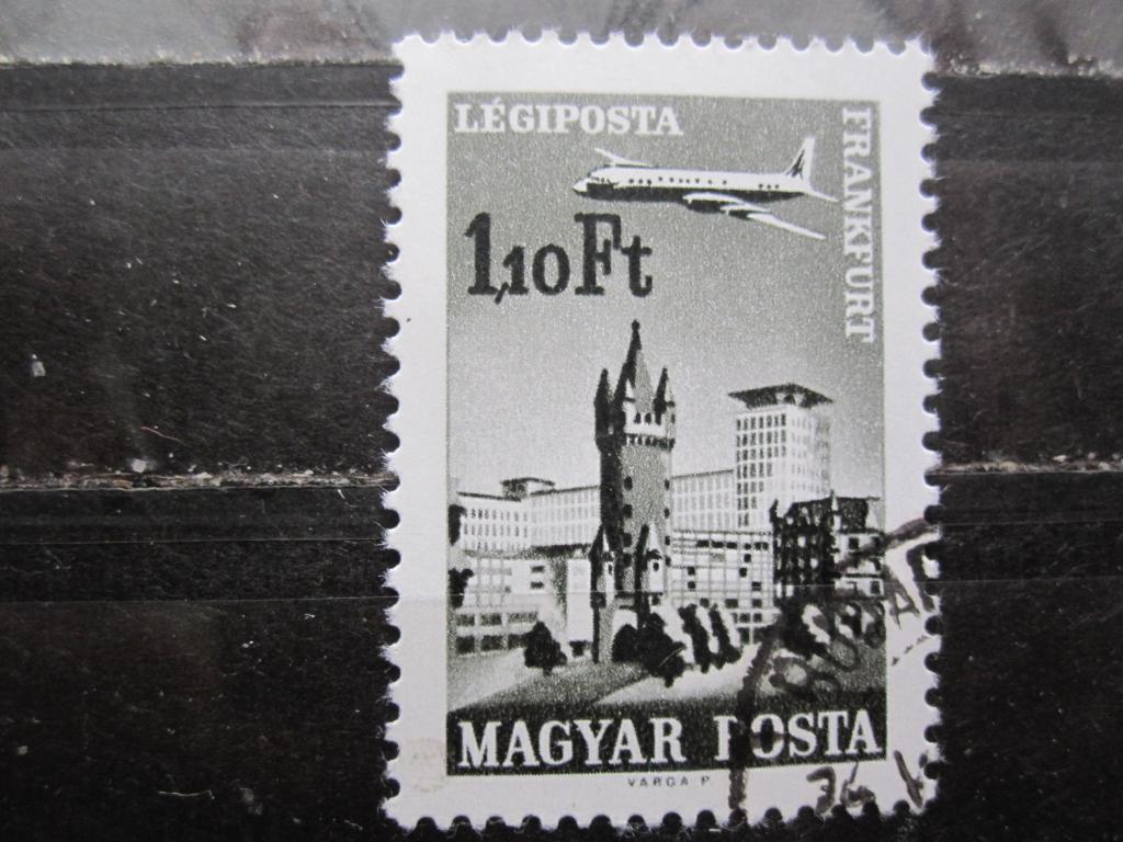 Венгрия серия "Рейсы венгерских авиалиний", Франкфурт