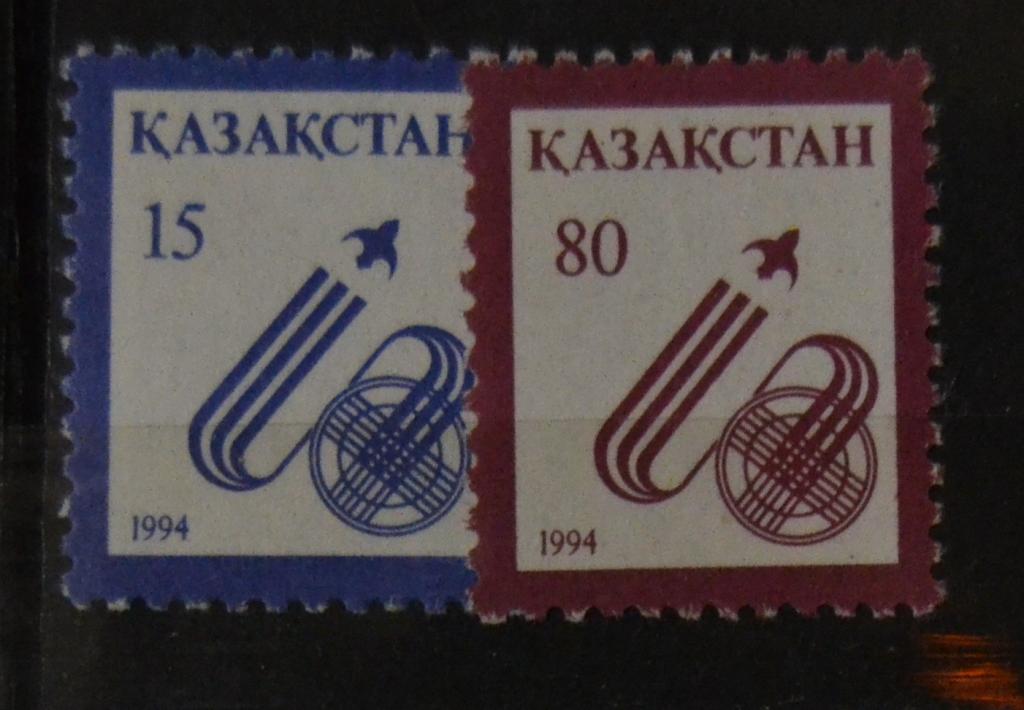Казахстан 1994 СТАНДАРТ Космос Спутник связи Космическая связь Телекоммуникации